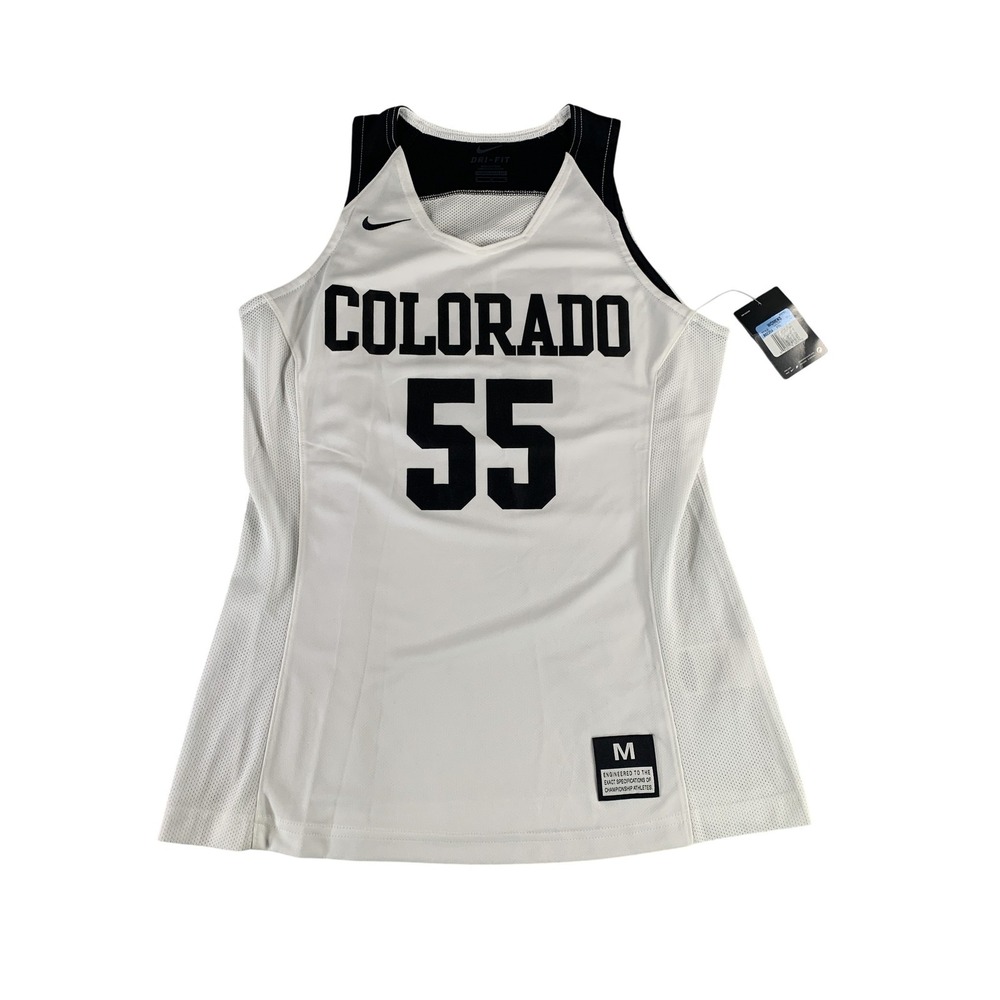 Colorado Buffaloes Basketball Jersey Womens Medium NCAA Nike Dri-FIT 55 New Tags